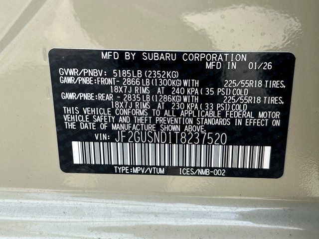 2026 Subaru CROSSTREK Limited Hybrid Springfield VA