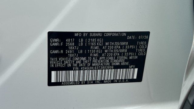 2026 Subaru CROSSTREK Limited Fredericksburg VA