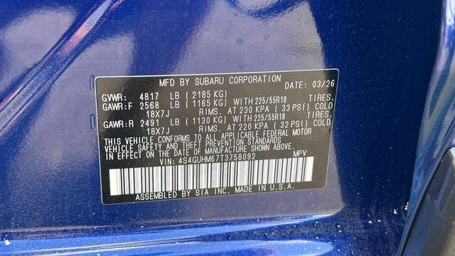 2026 Subaru CROSSTREK Limited Fredericksburg VA