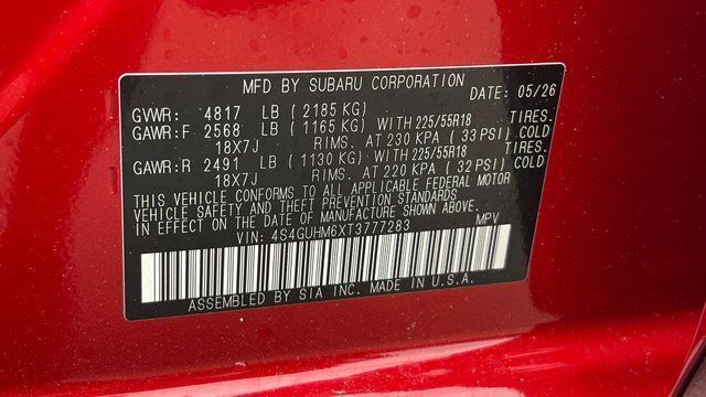 2026 Subaru CROSSTREK Limited Fredericksburg VA