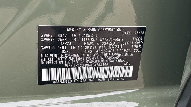 2026 Subaru CROSSTREK Limited Fredericksburg VA