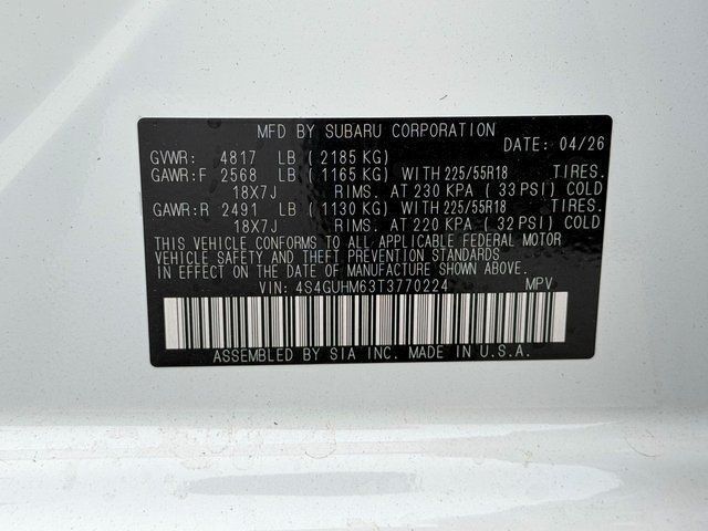 2026 Subaru CROSSTREK Limited Springfield VA