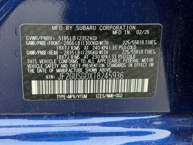 2026 Subaru CROSSTREK Sport Hybrid Springfield VA