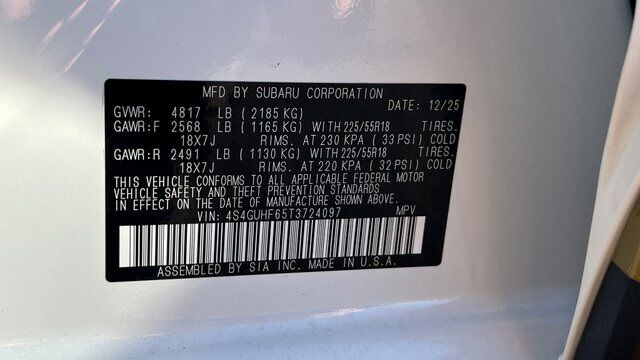 2026 Subaru CROSSTREK Sport Fredericksburg VA