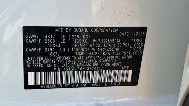 2026 Subaru CROSSTREK Sport Fredericksburg VA