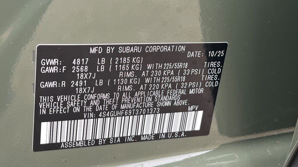 2026 Subaru CROSSTREK Sport Fredericksburg VA