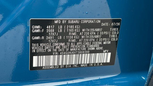 2026 Subaru CROSSTREK WILDERNESS Wilderness Fredericksburg VA