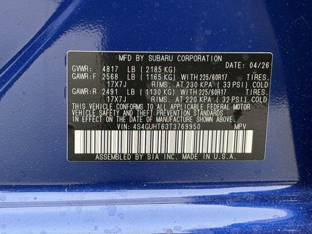 2026 Subaru CROSSTREK WILDERNESS Wilderness Springfield VA