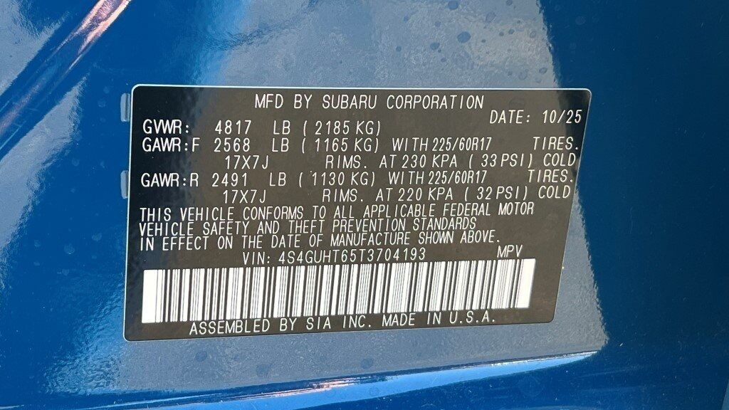 2026 Subaru CROSSTREK Wilderness Fredericksburg VA