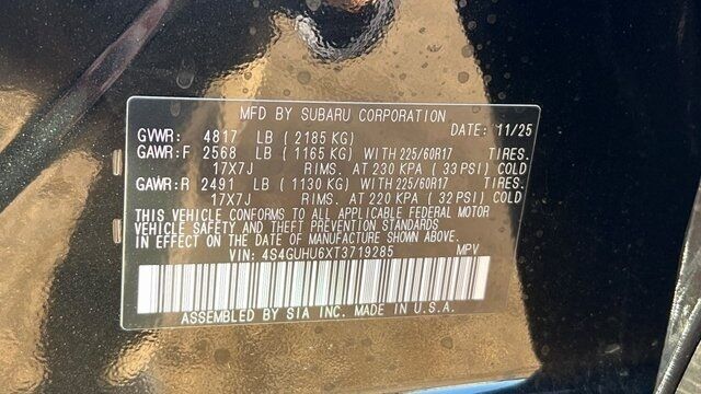 2026 Subaru CROSSTREK Wilderness Fredericksburg VA