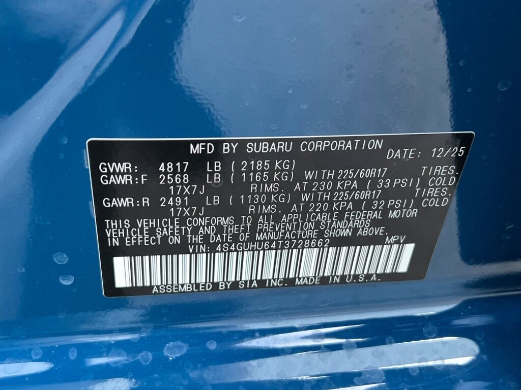 2026 Subaru CROSSTREK Wilderness Hagerstown MD