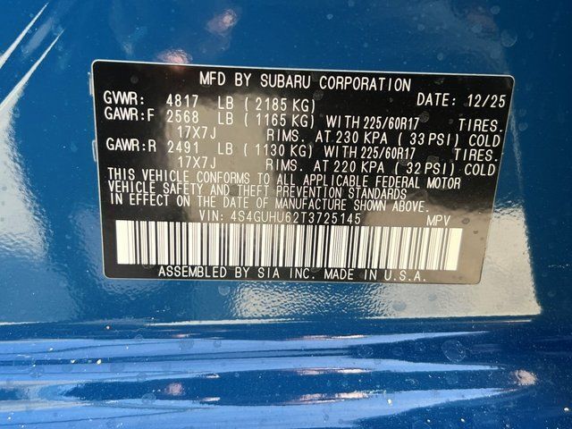 2026 Subaru CROSSTREK Wilderness Springfield VA