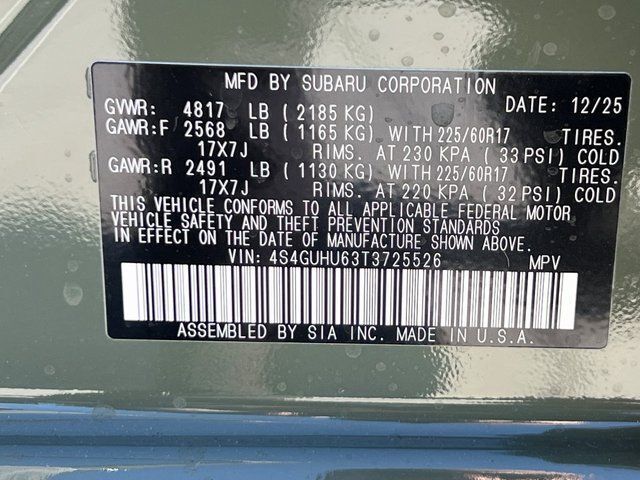 2026 Subaru CROSSTREK Wilderness Springfield VA