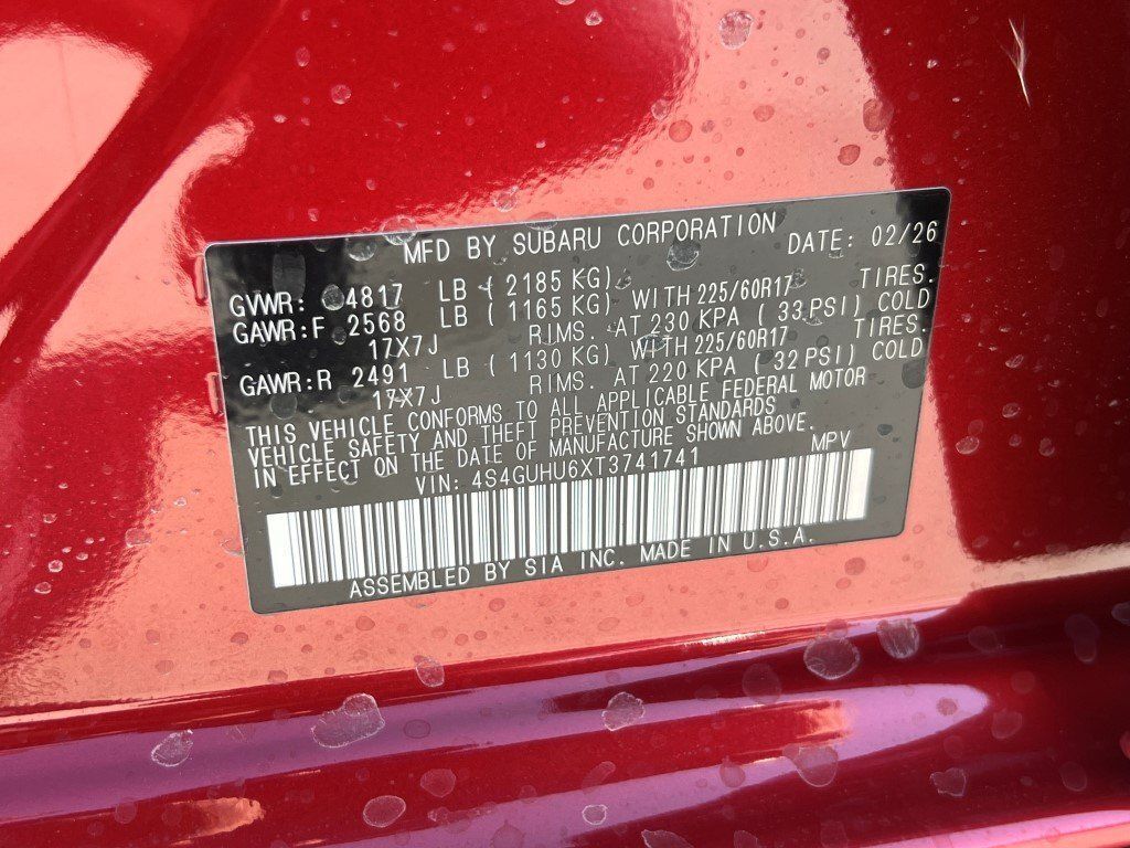 2026 Subaru CROSSTREK Wilderness Springfield VA