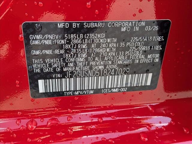 2026 Subaru Crosstrek Limited Hybrid Roseville CA
