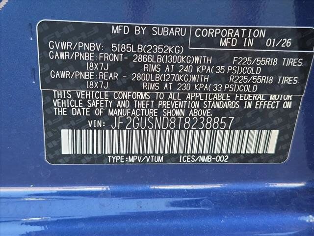 2026 Subaru Crosstrek Limited Hybrid Roseville CA