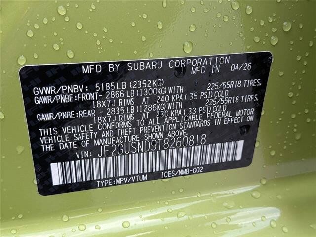 2026 Subaru Crosstrek Limited Hybrid Roseville CA