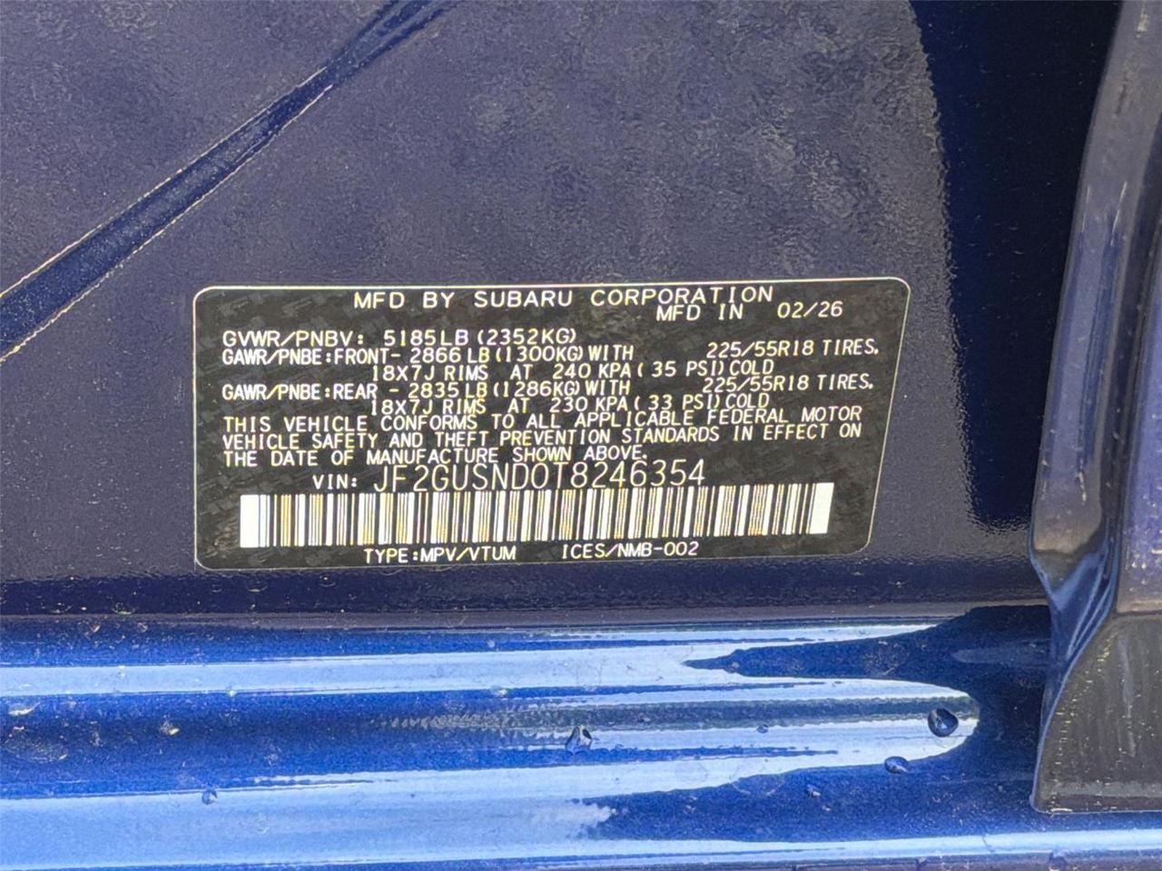 2026 Subaru Crosstrek Limited Hybrid Hagerstown MD