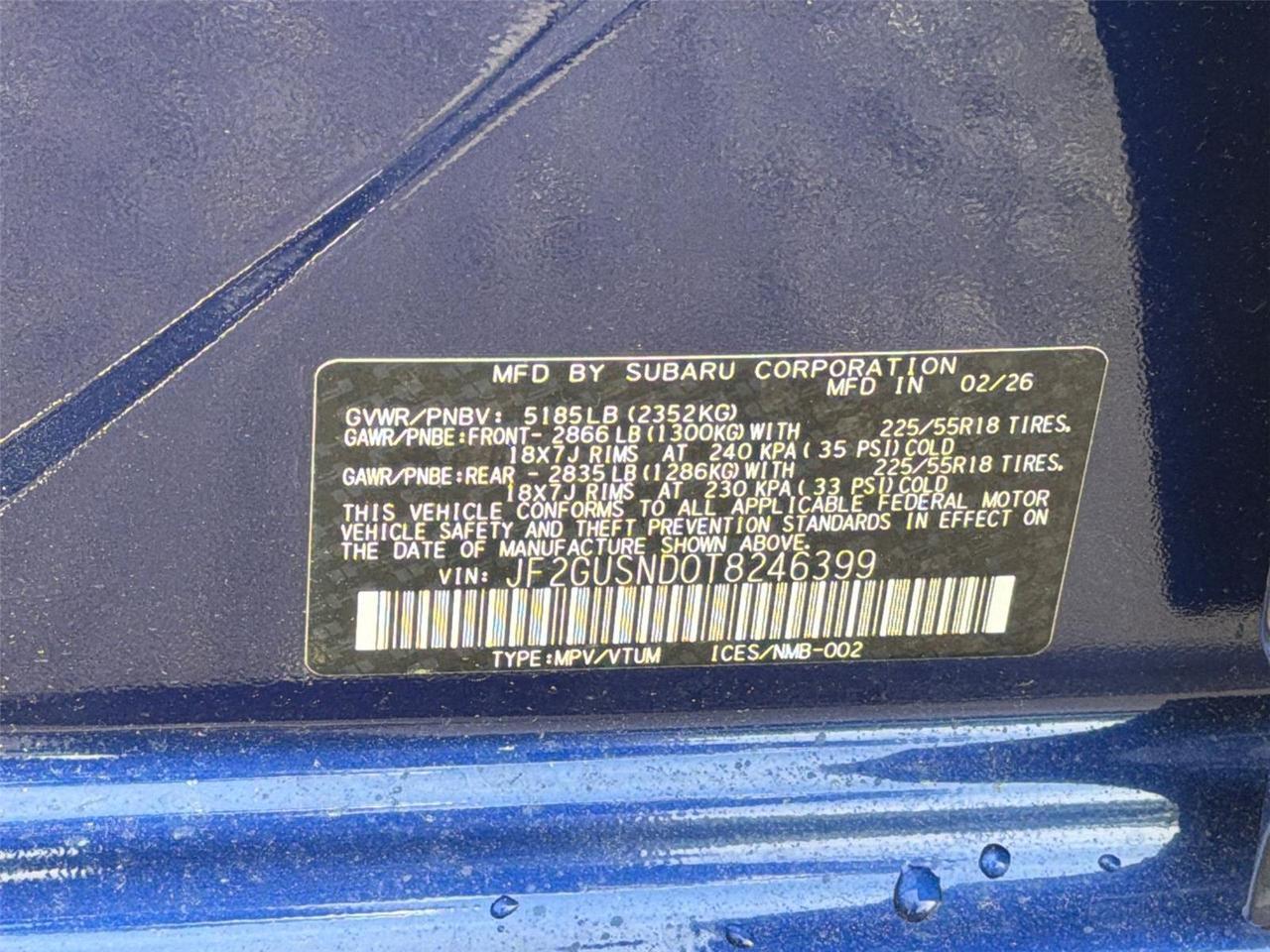 2026 Subaru Crosstrek Limited Hybrid Hagerstown MD