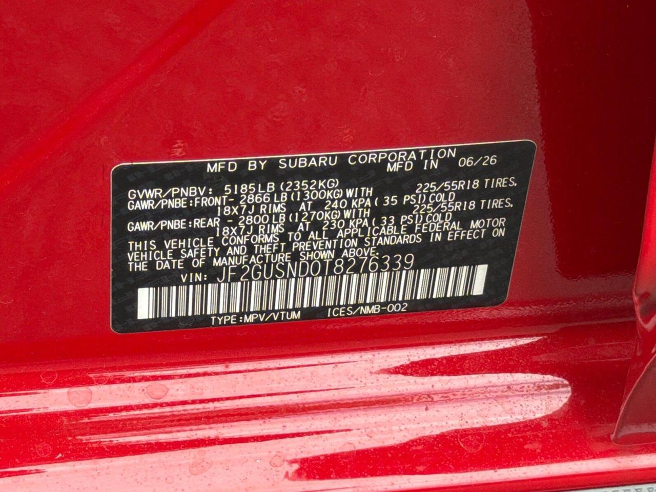 2026 Subaru Crosstrek Limited Hybrid Hagerstown MD