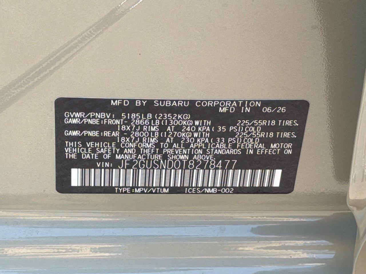 2026 Subaru Crosstrek Limited Hybrid Hagerstown MD
