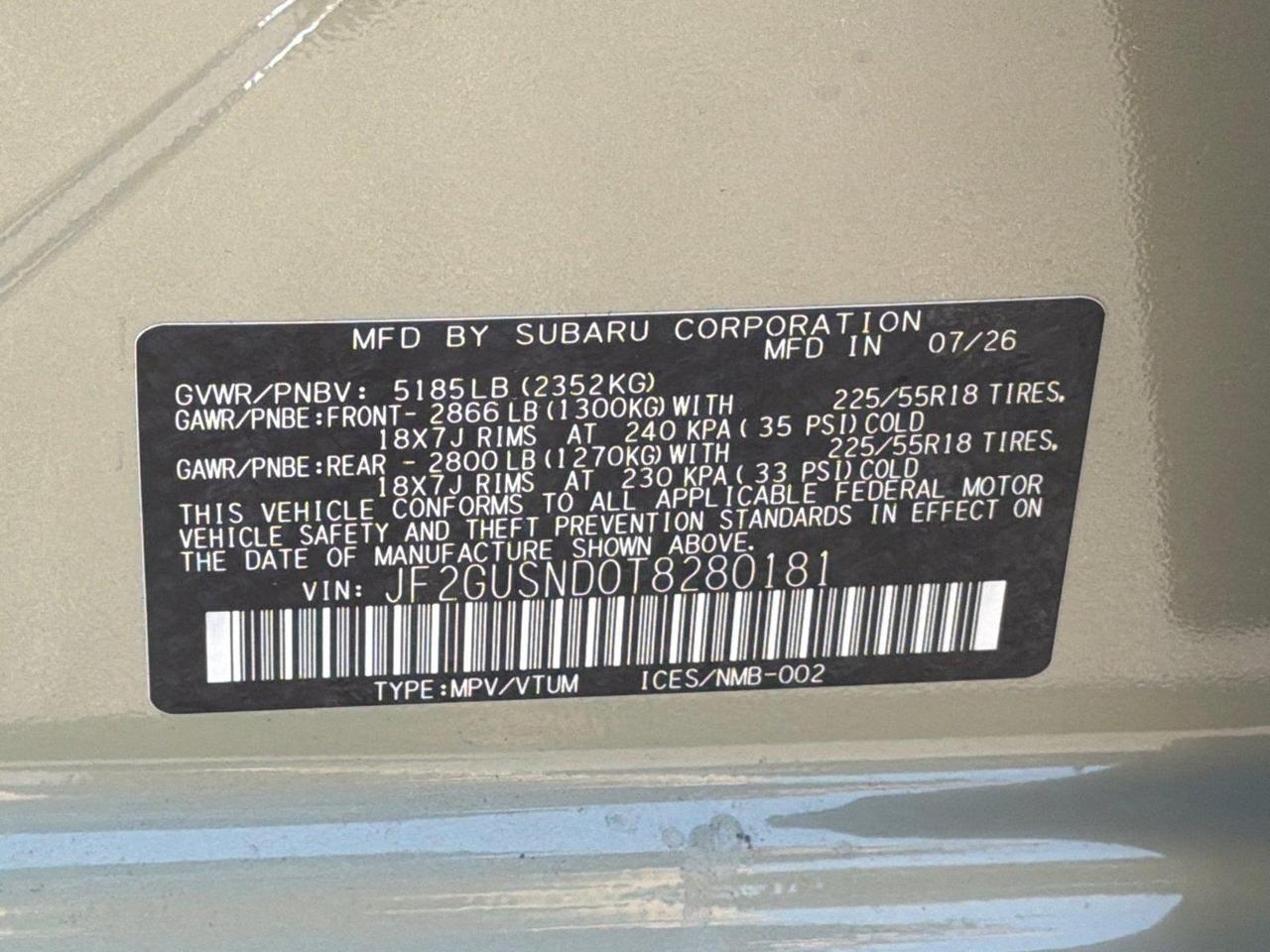 2026 Subaru Crosstrek Limited Hybrid Hagerstown MD
