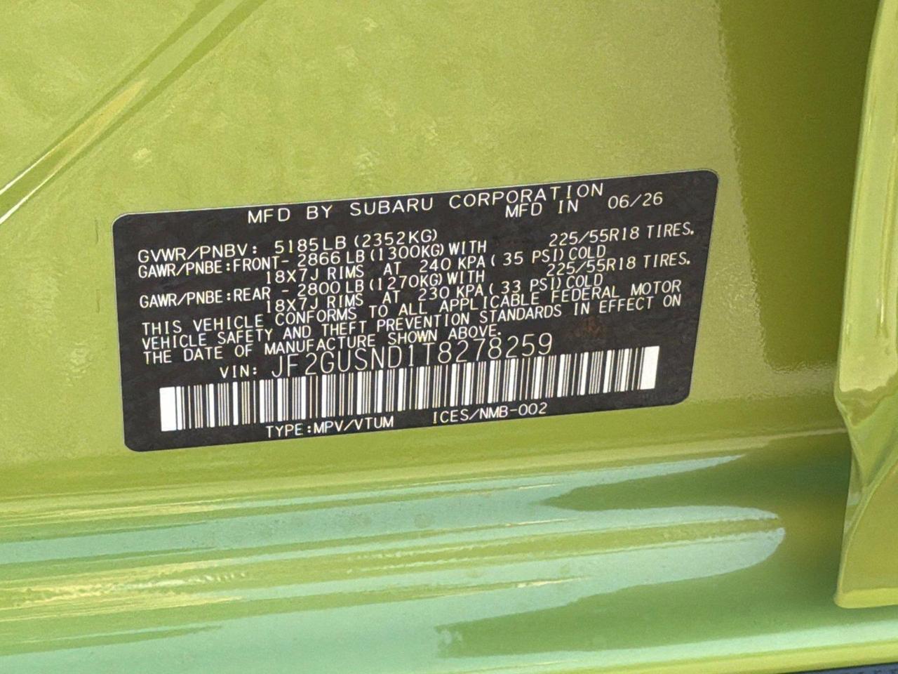 2026 Subaru Crosstrek Limited Hybrid Hagerstown MD