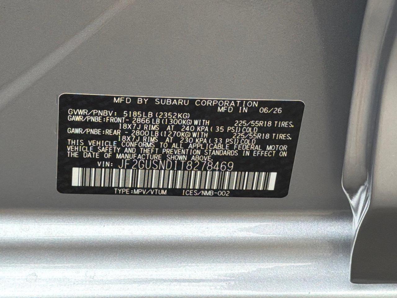 2026 Subaru Crosstrek Limited Hybrid Hagerstown MD