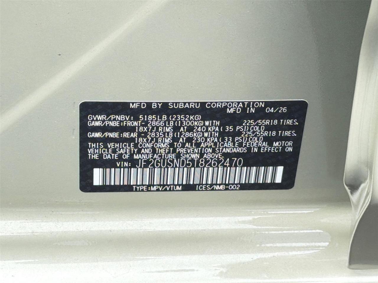 2026 Subaru Crosstrek Limited Hybrid Hagerstown MD