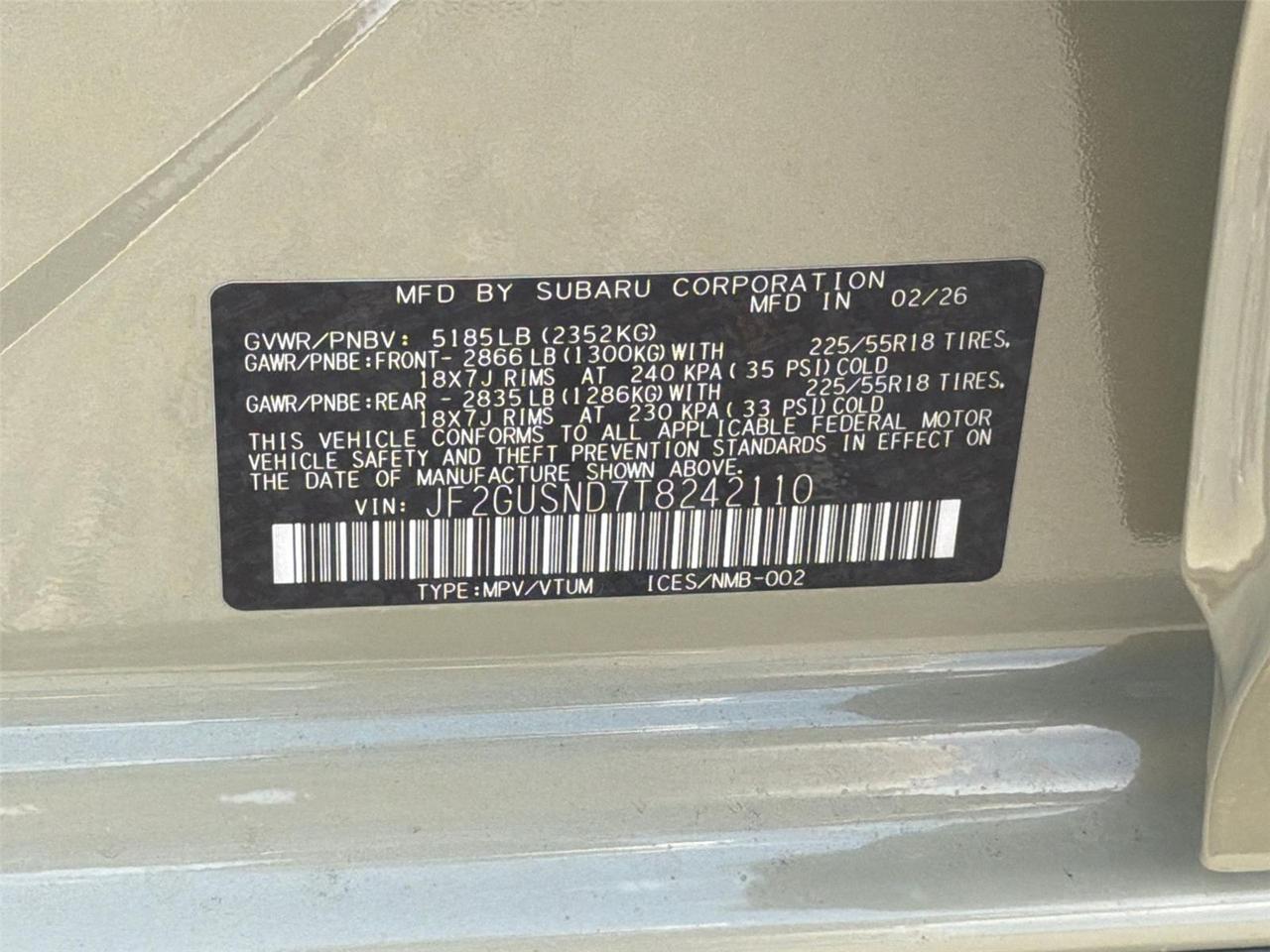 2026 Subaru Crosstrek Limited Hybrid Hagerstown MD