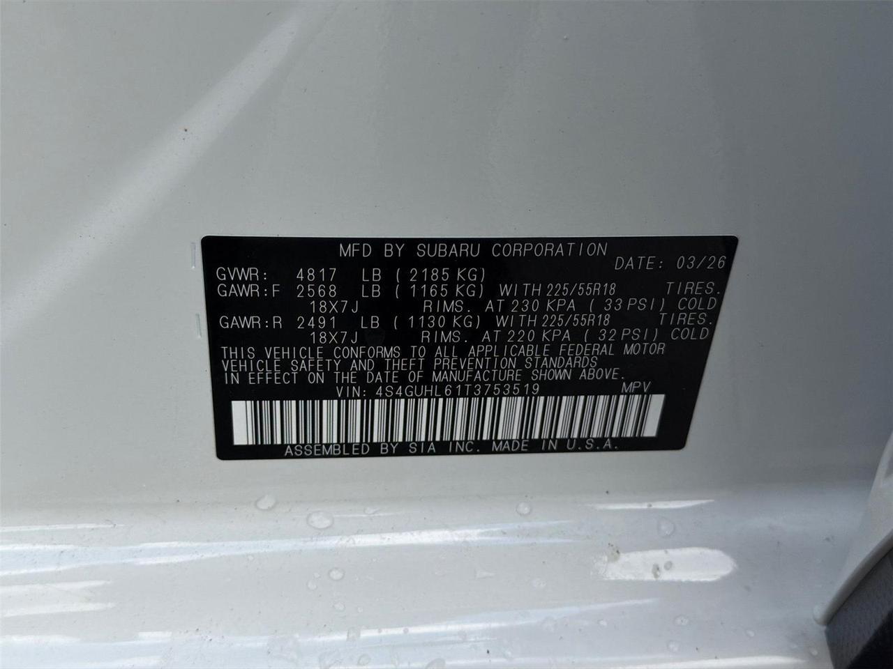 2026 Subaru Crosstrek Limited Hagerstown MD