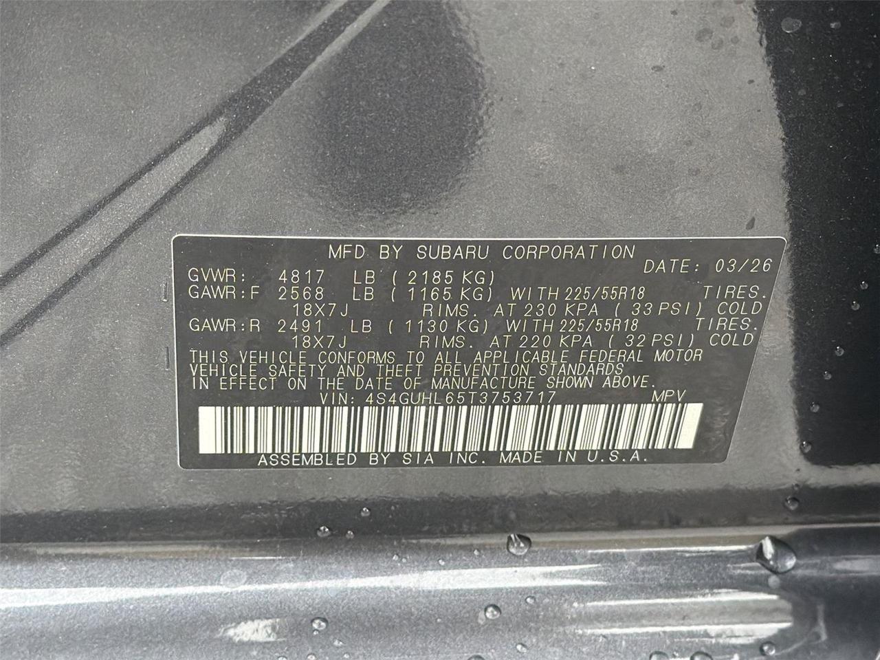 2026 Subaru Crosstrek Limited Hagerstown MD