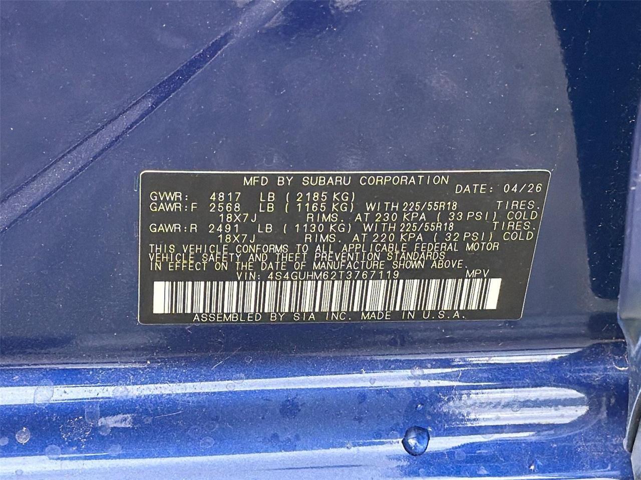 2026 Subaru Crosstrek Limited Hagerstown MD