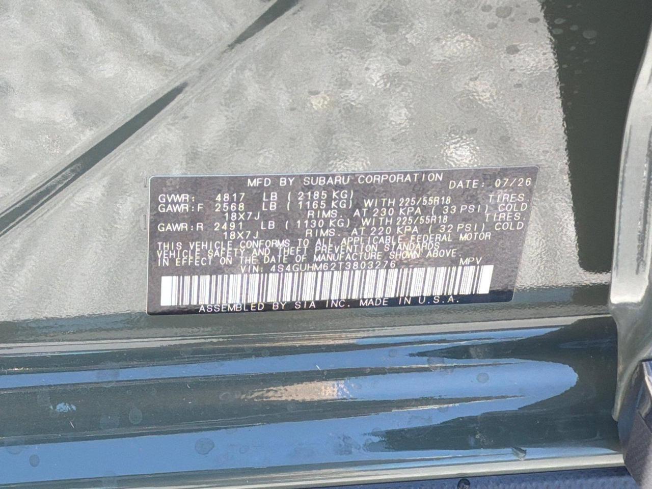2026 Subaru Crosstrek Limited Hagerstown MD