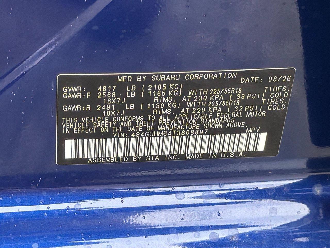 2026 Subaru Crosstrek Limited Hagerstown MD