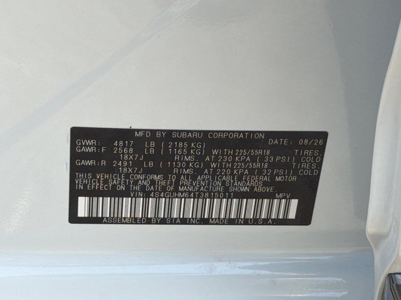 2026 Subaru Crosstrek Limited Hagerstown MD
