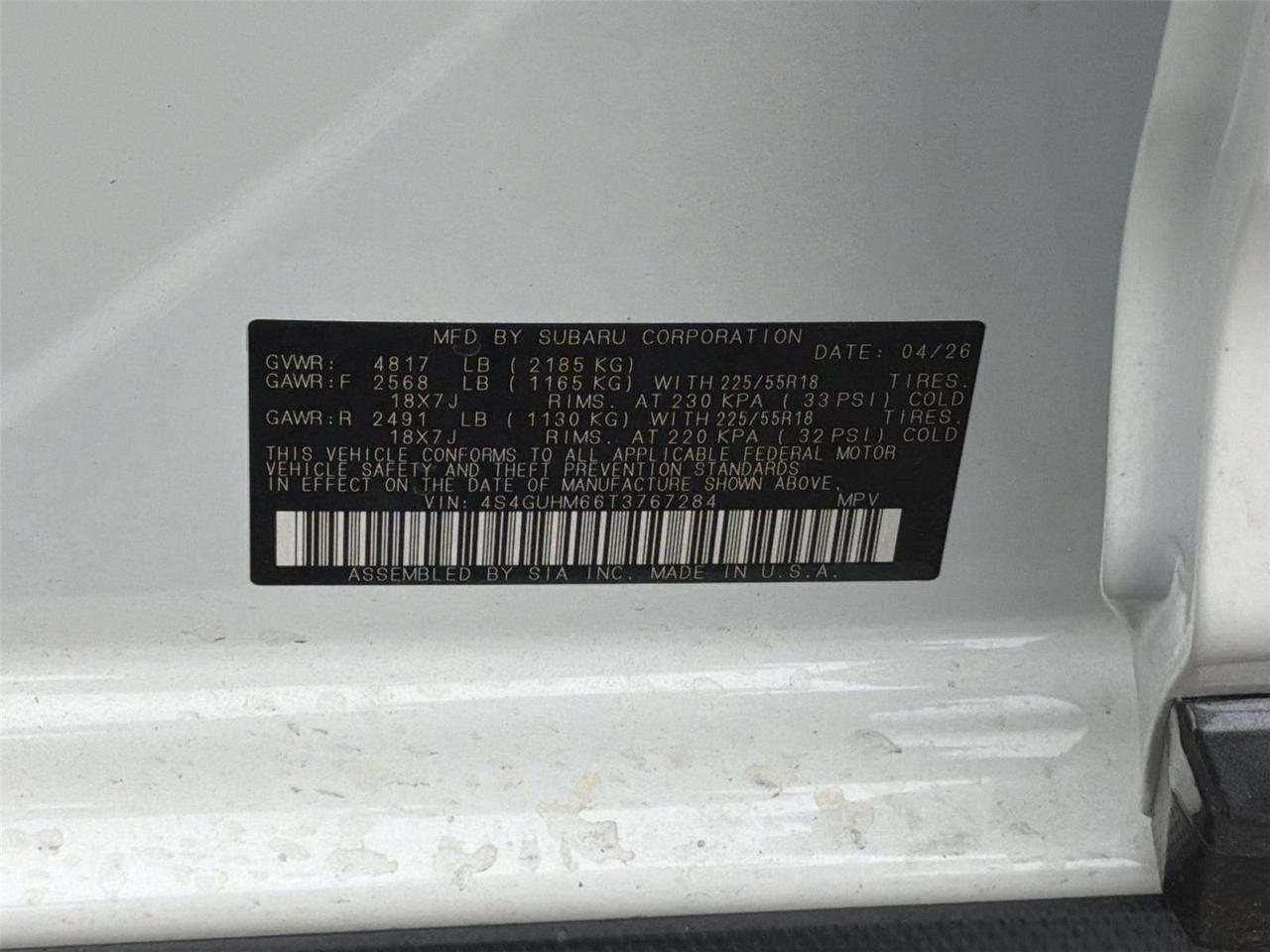 2026 Subaru Crosstrek Limited Hagerstown MD