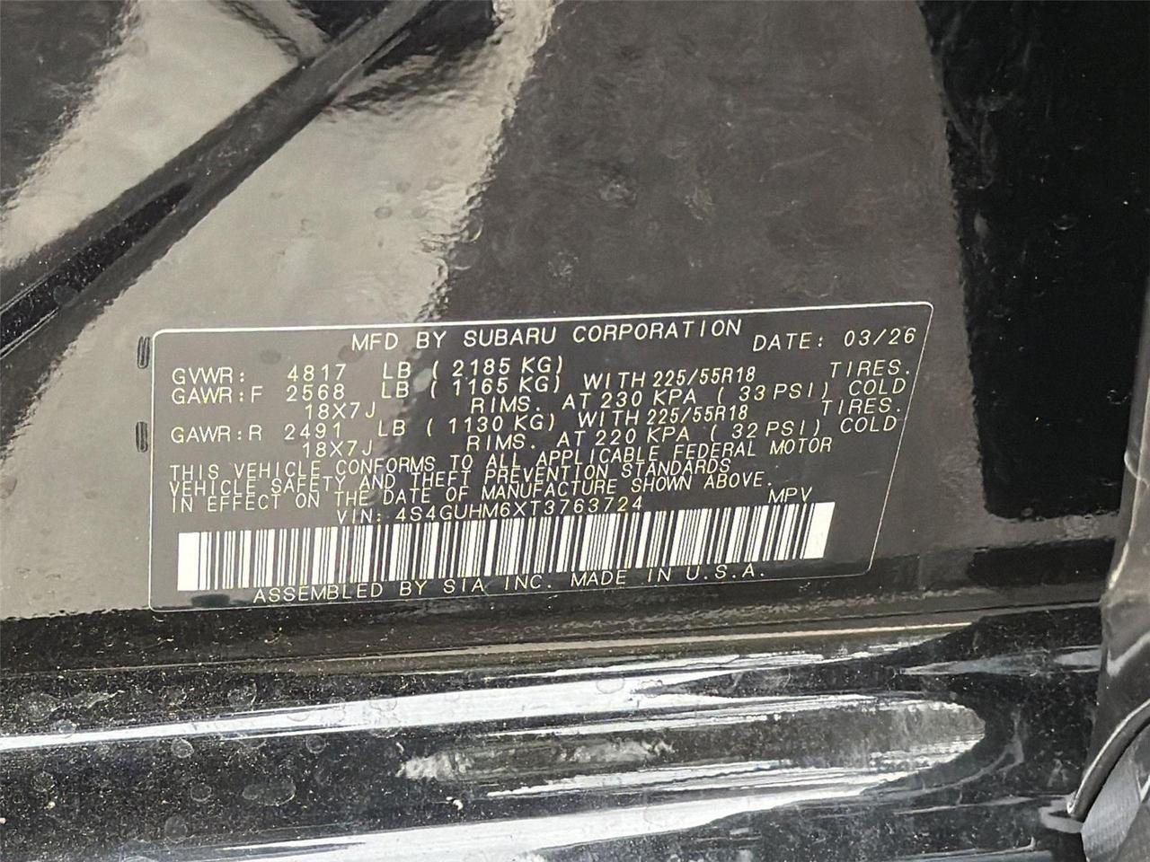 2026 Subaru Crosstrek Limited Hagerstown MD