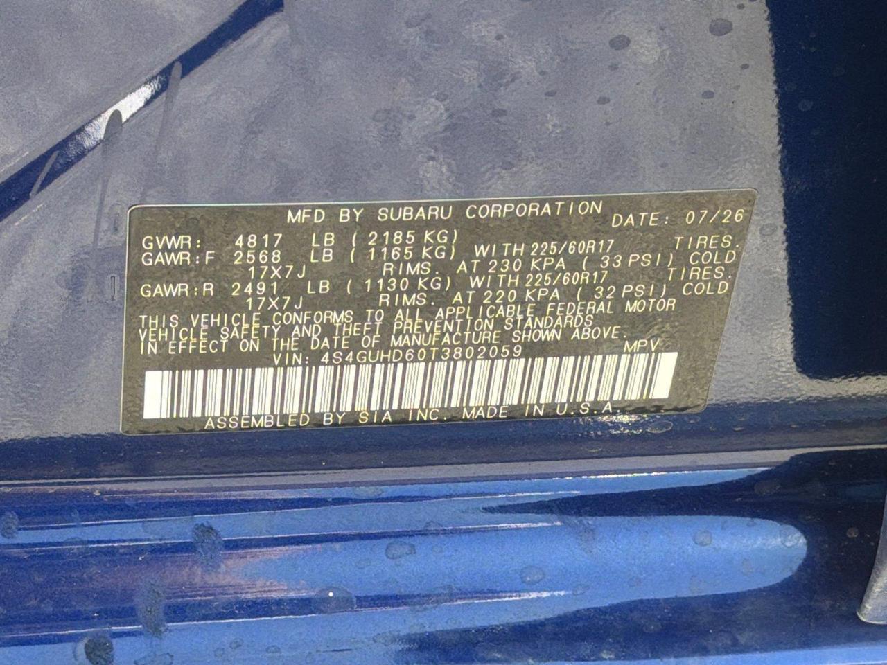 2026 Subaru Crosstrek Premium Hagerstown MD