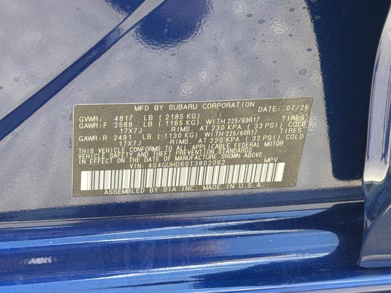 2026 Subaru Crosstrek Premium Hagerstown MD