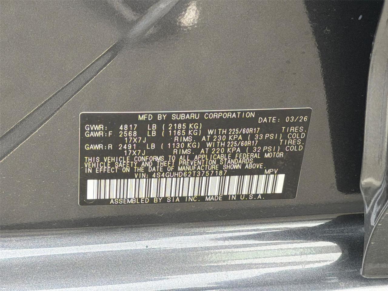 2026 Subaru Crosstrek Premium Hagerstown MD