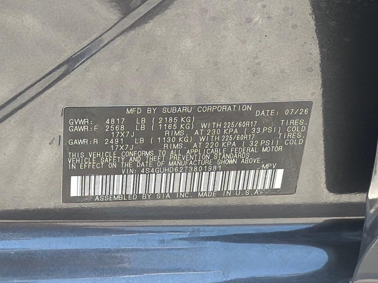 2026 Subaru Crosstrek Premium Hagerstown MD