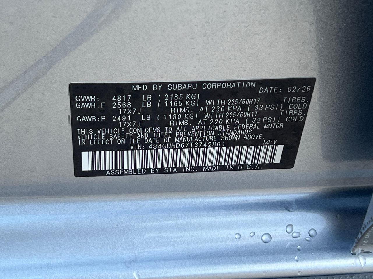 2026 Subaru Crosstrek Premium Hagerstown MD