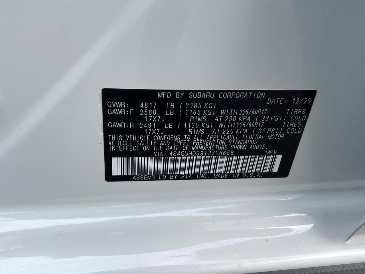 2026 Subaru Crosstrek Premium Hagerstown MD