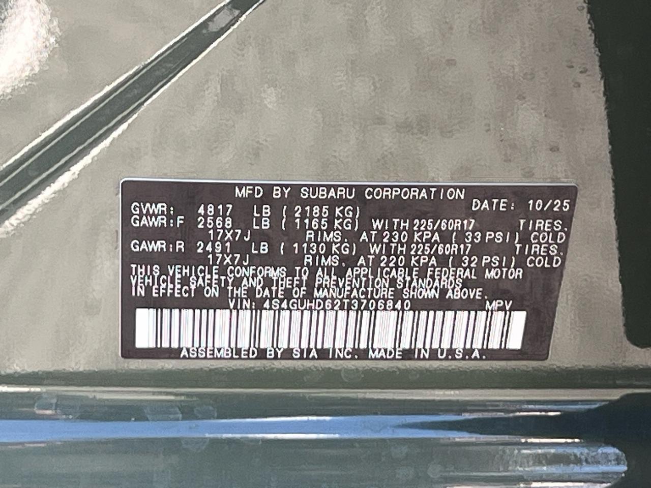 2026 Subaru Crosstrek Premium Hagerstown MD