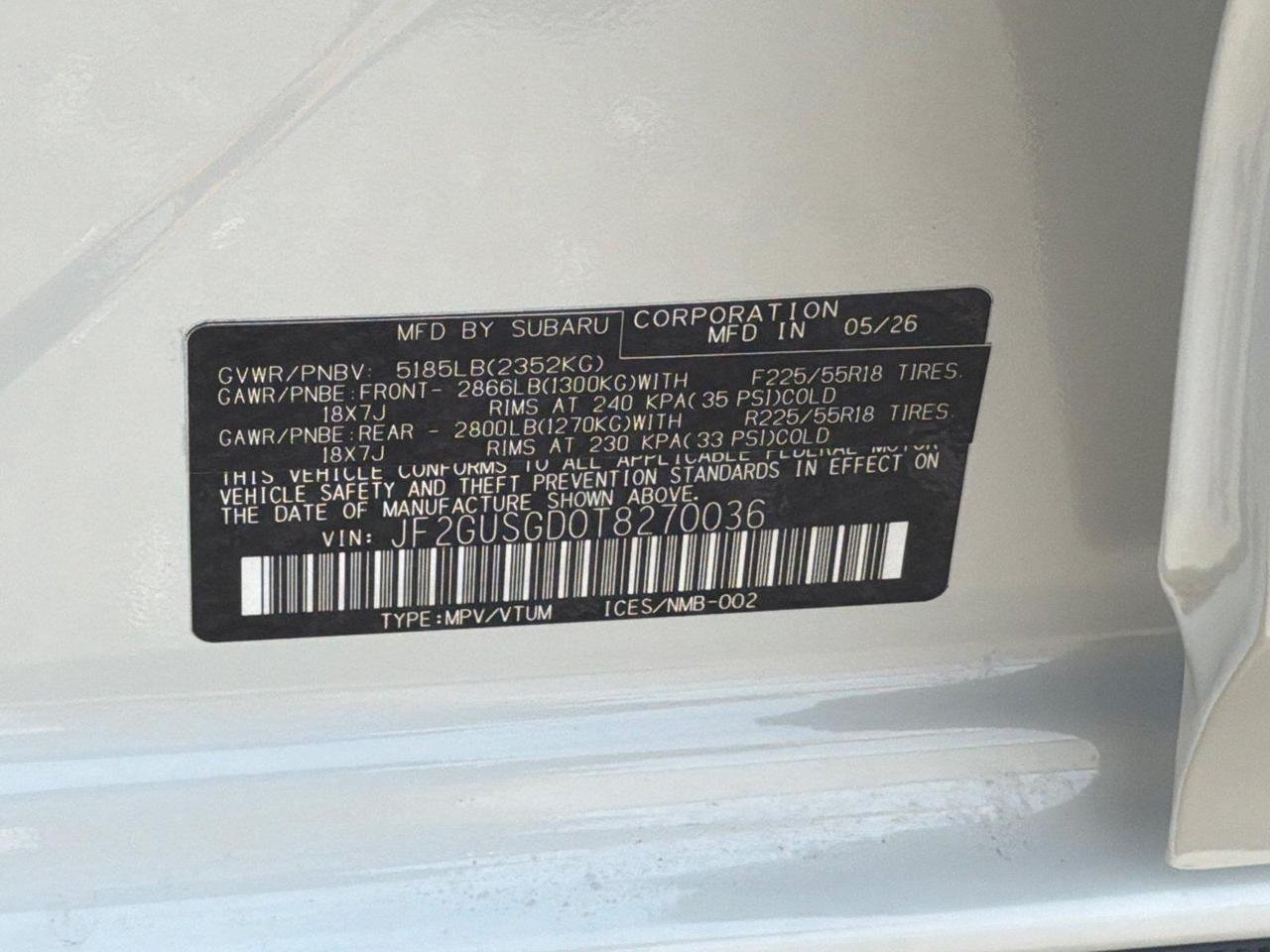 2026 Subaru Crosstrek Sport Hybrid Hagerstown MD