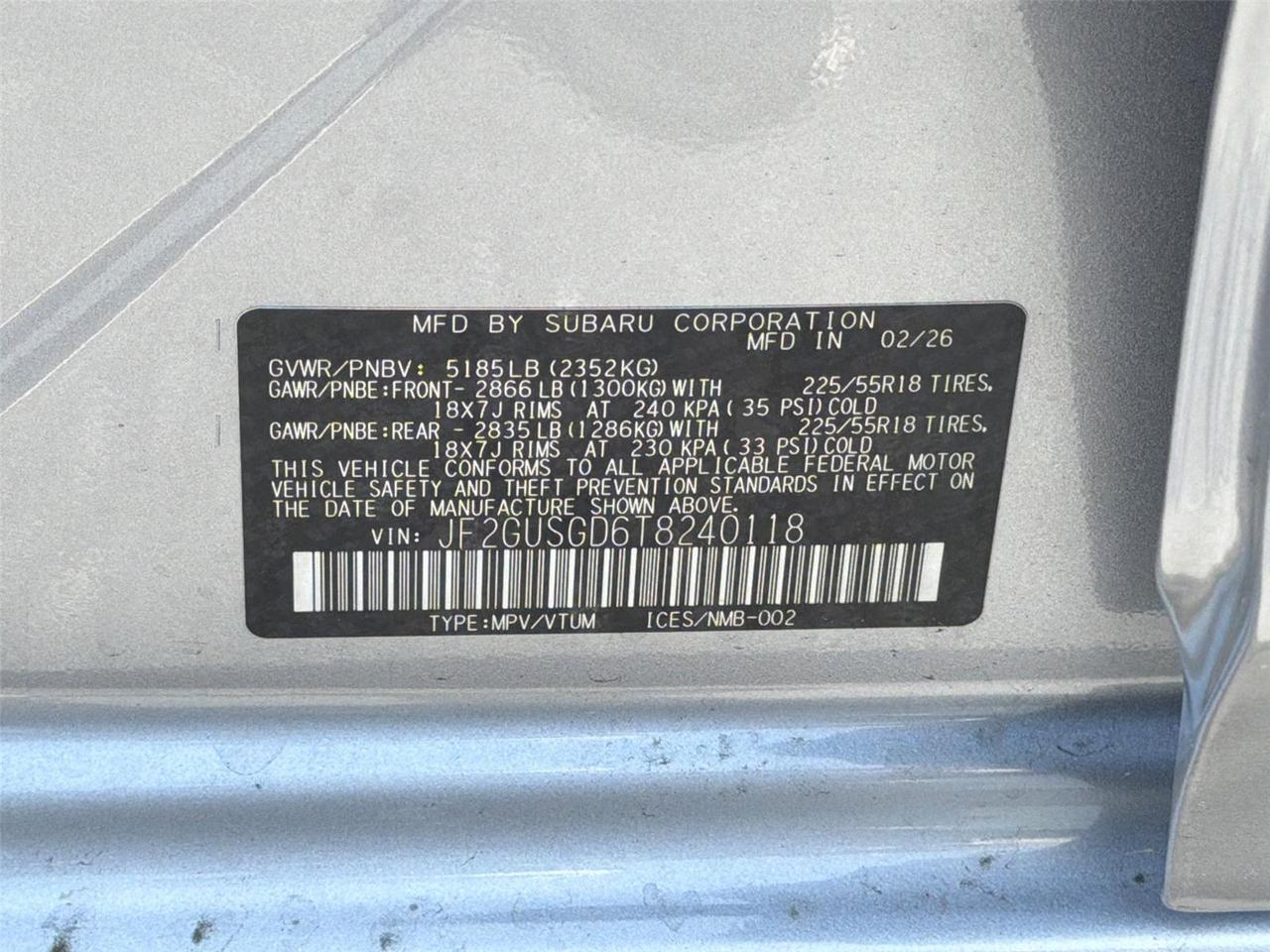 2026 Subaru Crosstrek Sport Hybrid Hagerstown MD