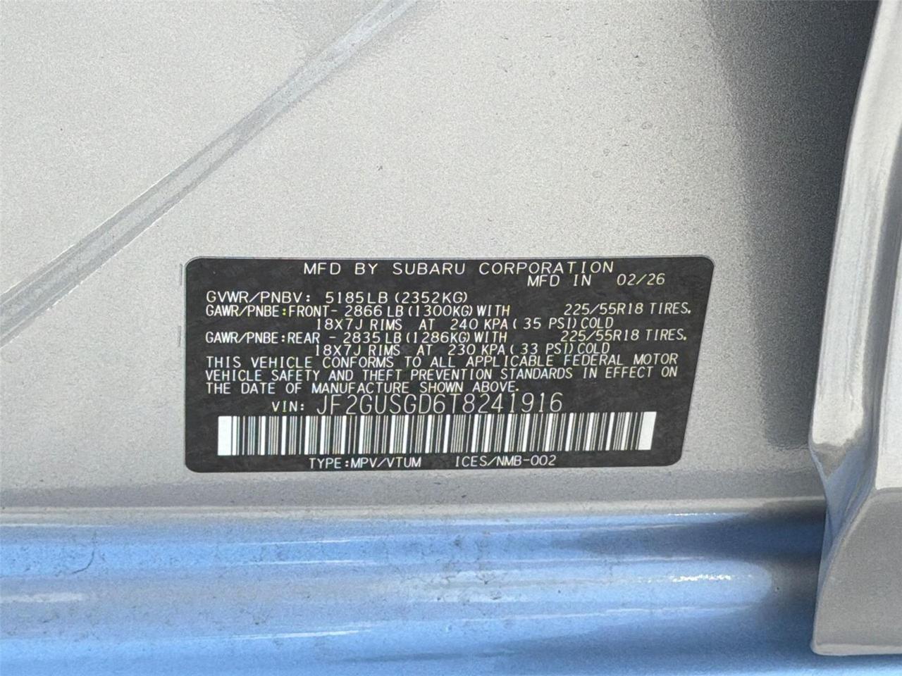 2026 Subaru Crosstrek Sport Hybrid Hagerstown MD