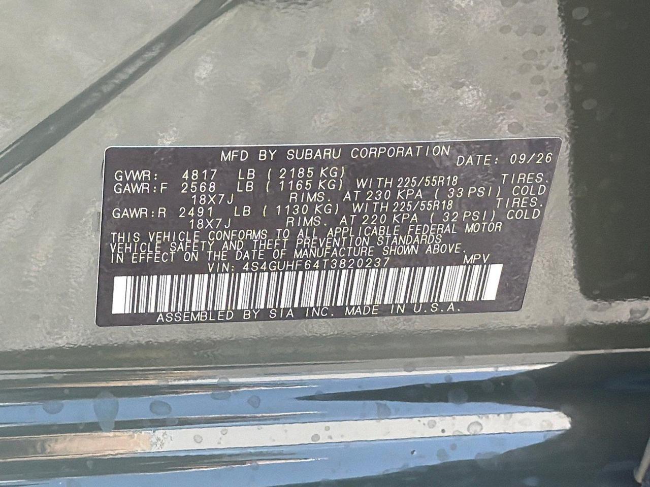 2026 Subaru Crosstrek Sport Hagerstown MD