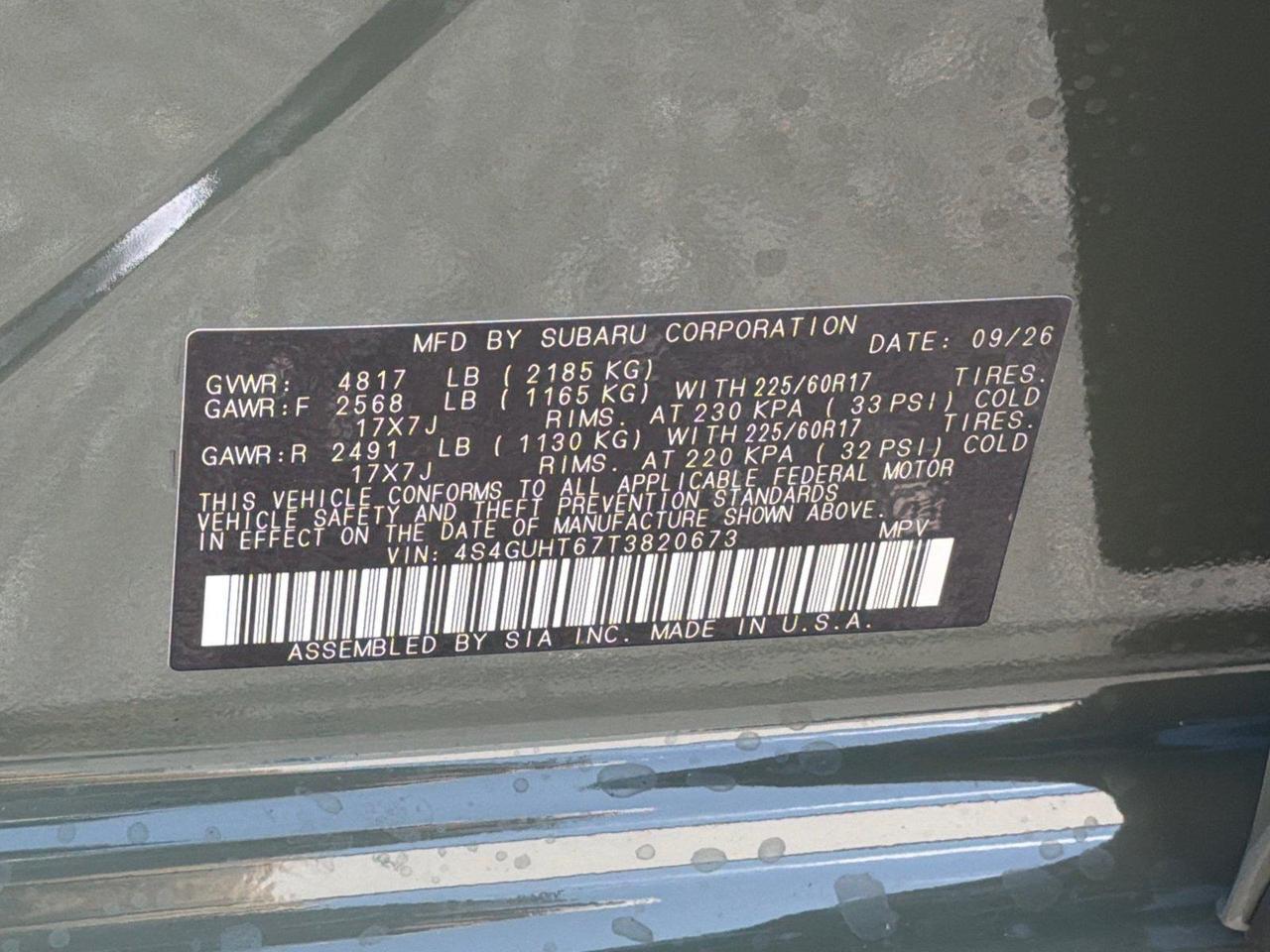 2026 Subaru Crosstrek Wilderness Hagerstown MD